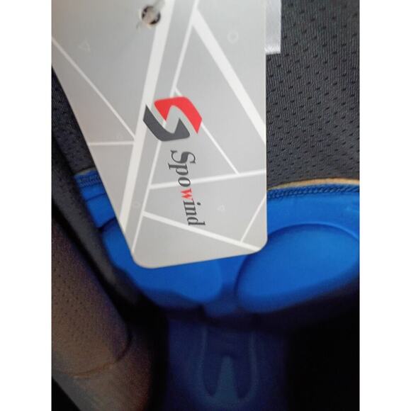 NWT Spowind Mens Black Cycling Shorts Pockets Padded Cushion Size L - Picture 7 of 9